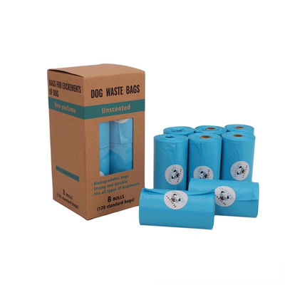 Harga yang bagus Kustom Corn Corn Starch Berbasis Biodegradable Eco Friendly Outdoor Pet Dog Poop Bag on line