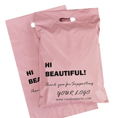Harga yang bagus Corn Starch Compostable Mailing Bags With Handles Eco Friendly Poly Mailers on line