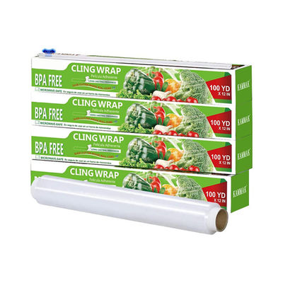 Harga yang bagus Tidak beracun Compostable Cling Wrap Ramah Lingkungan tahan lama digunakan kembali Cling Wrap Safe Microwave on line