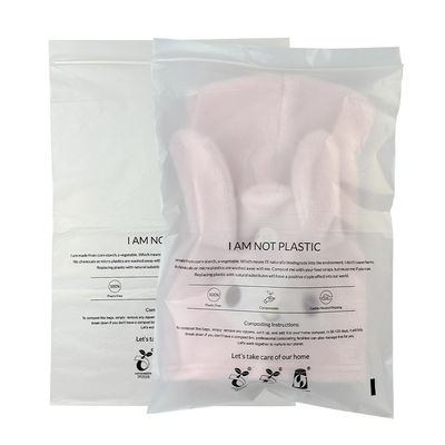 Harga yang bagus Custom Compostable Zip Lock Kantong Penyimpanan Pakaian awet andal on line