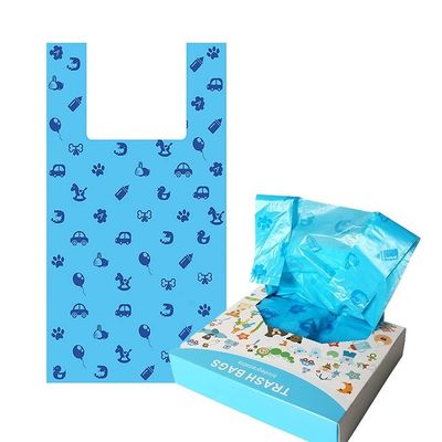 Harga yang bagus Eco Friendly Biodegradable Nappy Disposable Bags Easy Tie Handle on line