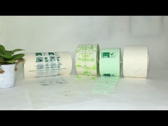 Kantong Produk Biodegradable Flat Top Kantong Buah dan Sayuran yang Bisa Dikompos